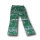 green flower print pants for girls